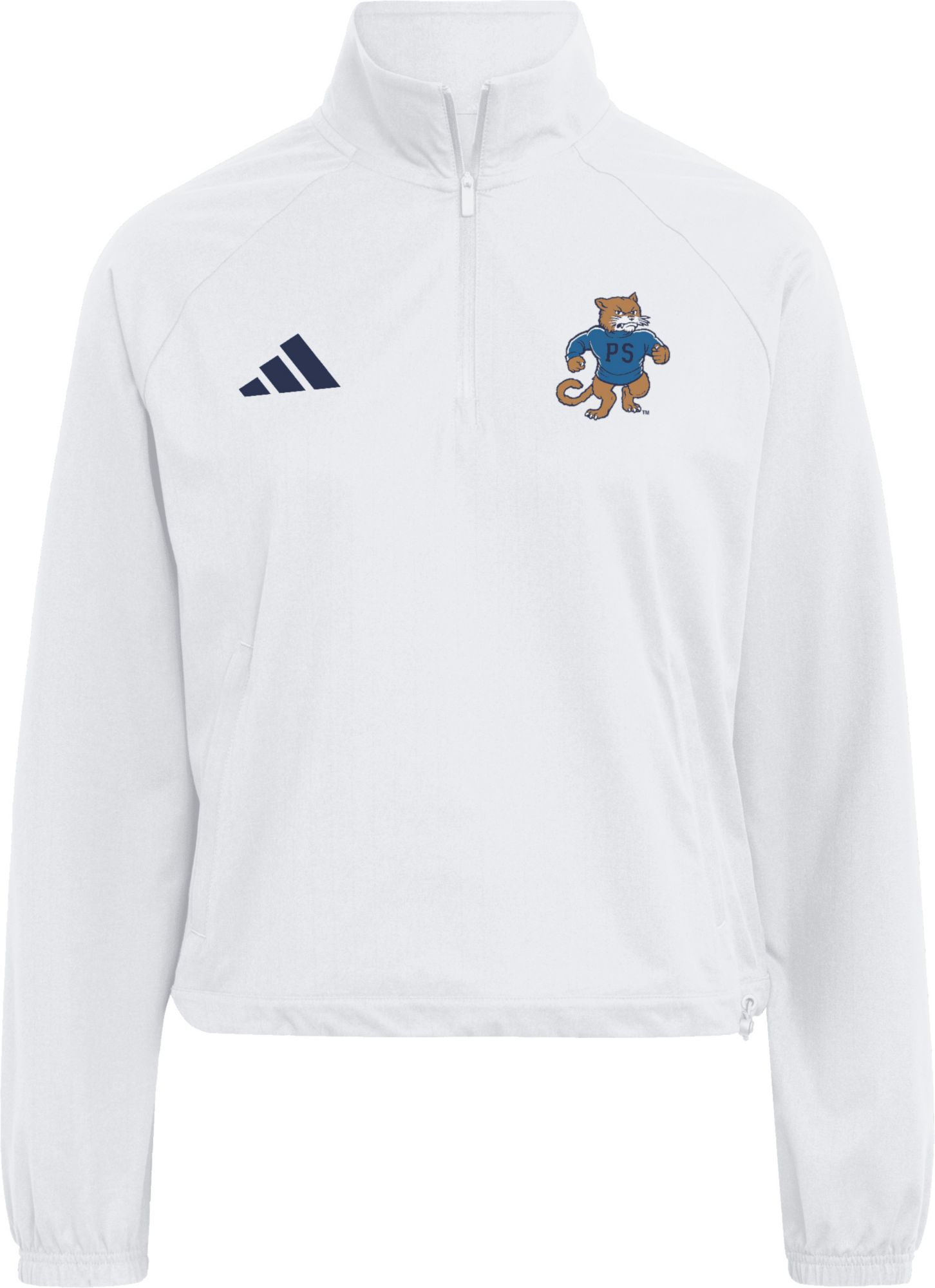 adidas Women's Penn State Nittany Lions Woven 1/4 Zip Pullover