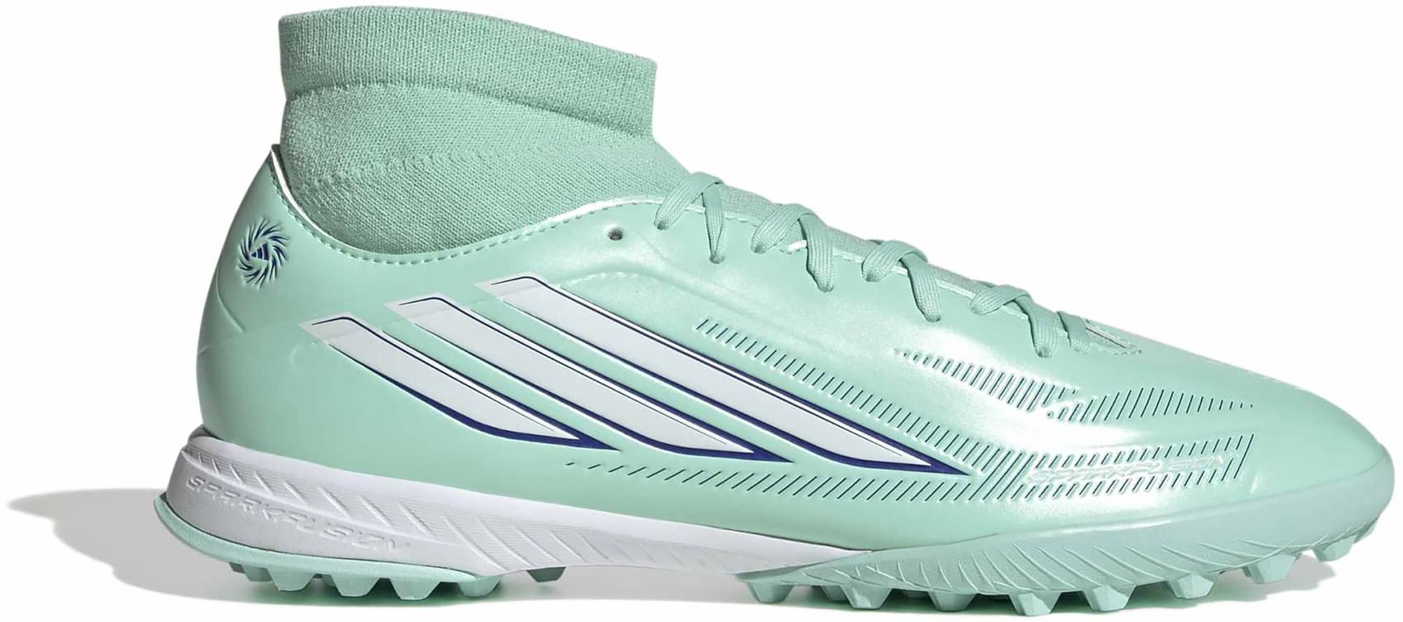 adidas Women's F50 Sparkfusion Club Mid Turf Soccer Cleats