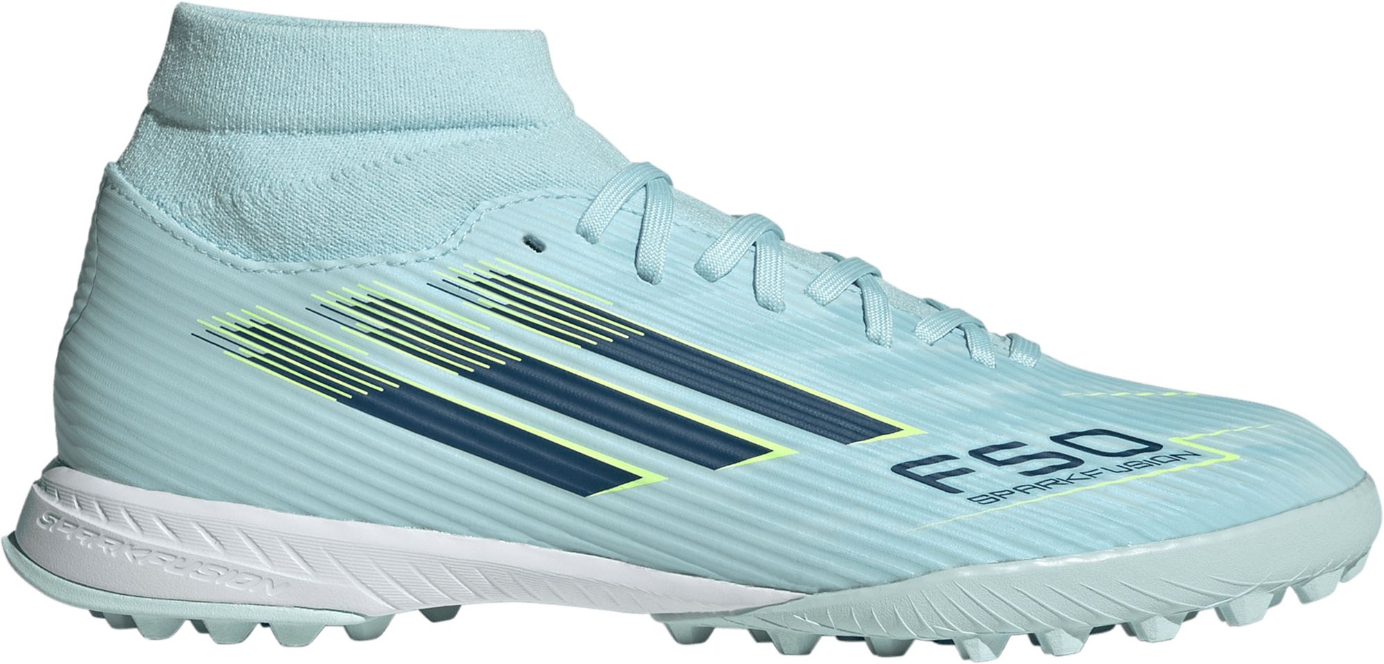 adidas Women's F50 Sparkfusion League Mid Turf Soccer Cleats