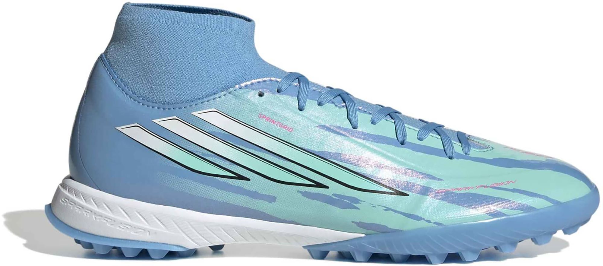 adidas Women's F50 Sparkfusion League Trinity Rodman Mid Turf Soccer Cleats