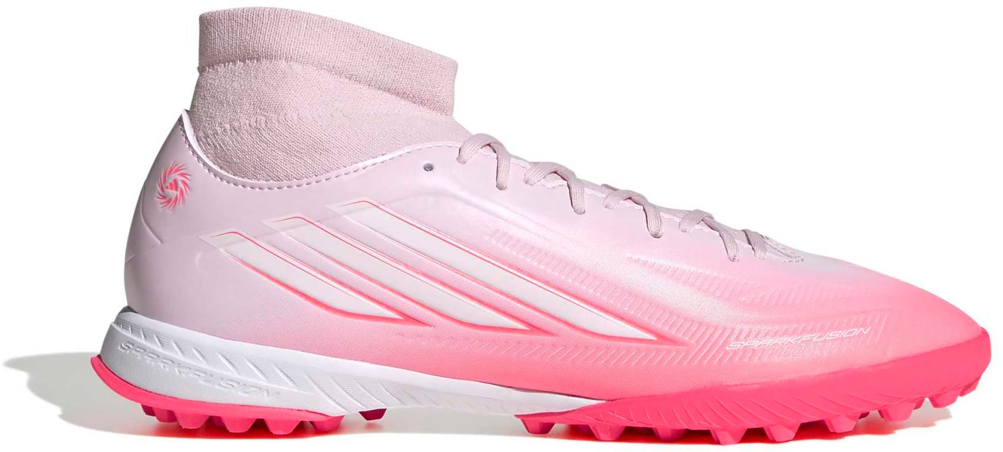 adidas Women's F50 Sparkfusion Club Mid Turf Soccer Cleats