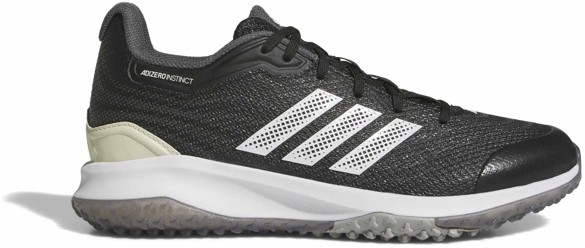 adidas adizero Instinct DGT 3.0 Turf Softball Shoes, Size 12, Core Black/White