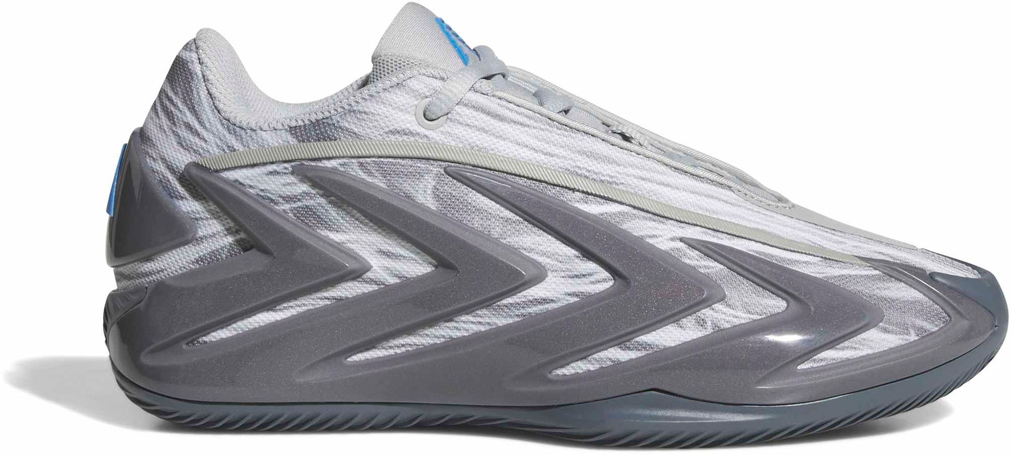 adidas Kids' Grade School Anthony Edwards 3 'Snow Camo' Basketball Shoes