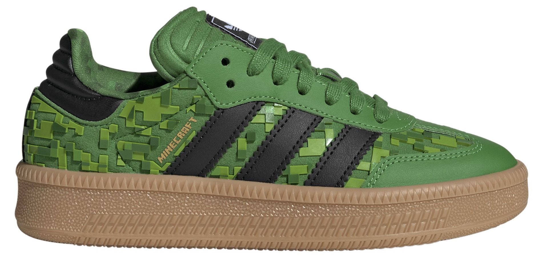 adidas Kids' Grade School Minecraft Samba Shoes