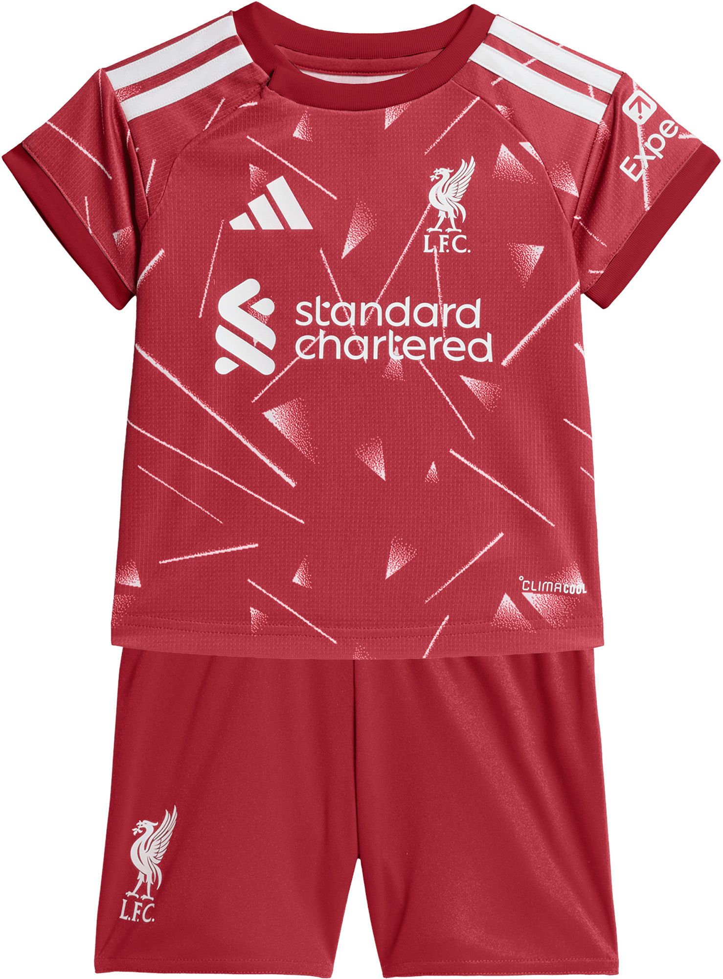 adidas Youth Liverpool FC 2026 Maroon Home Replica Jersey Kit