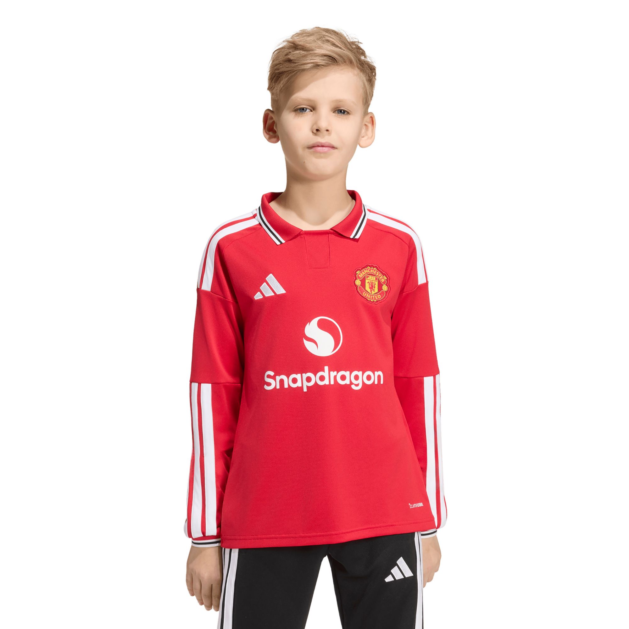 adidas Youth Manchester United Red 2026 Home Replica Jersey