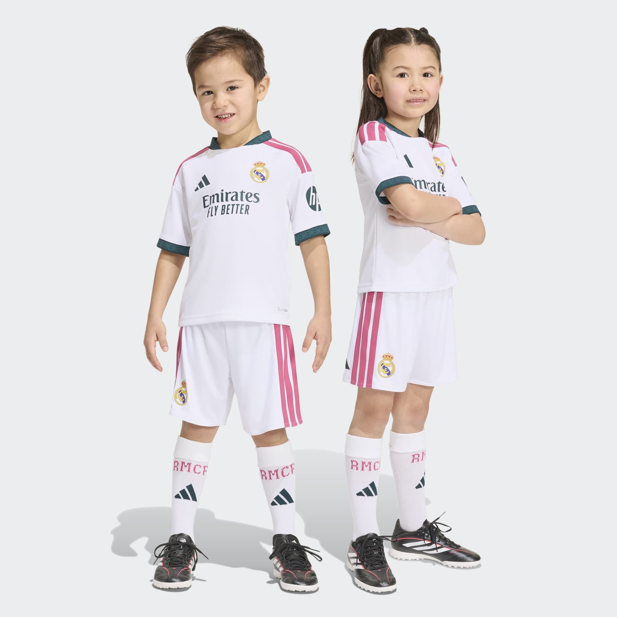 adidas Toddler Real Madrid 2026 White Home Replica Jersey Kit