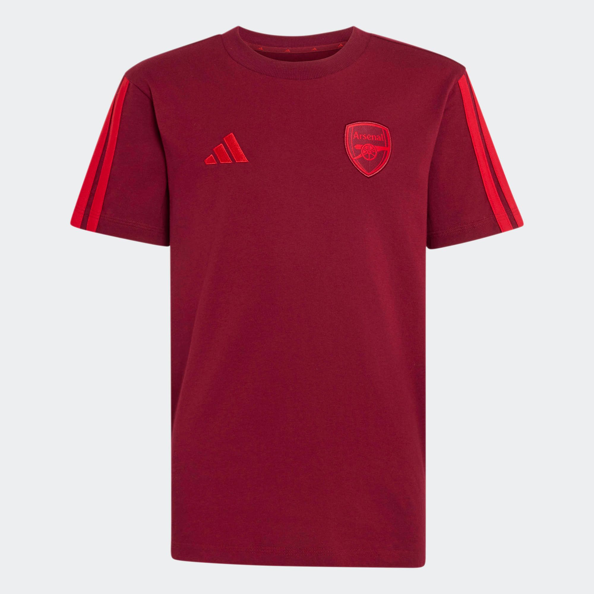 adidas Youth Arsenal 2026 Maroon Logo T-Shirt