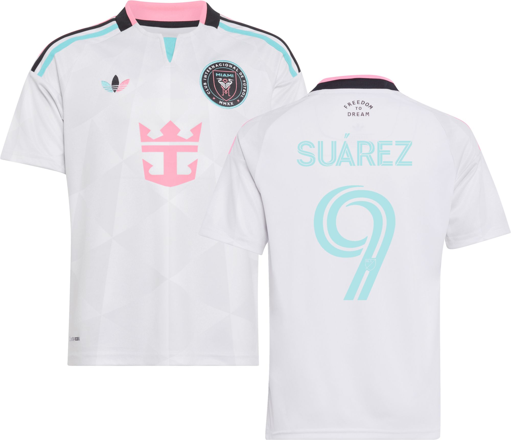 adidas Youth Inter Miami CF Luis Suarez Third Replica Jersey