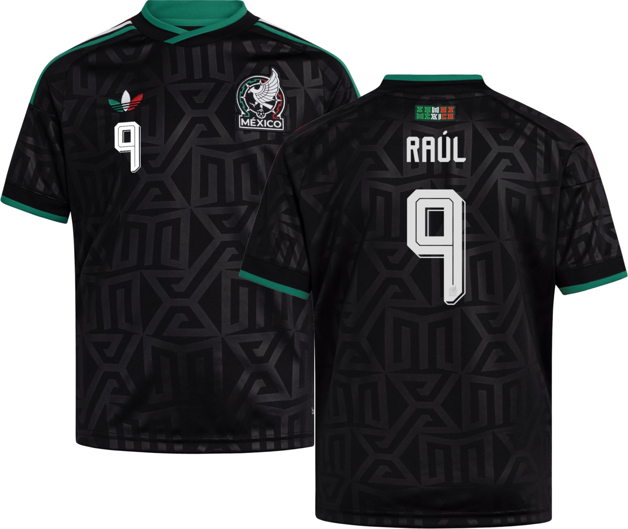 adidas Youth Mexico Raúl Jiménez #9 2026 Third Replica Jersey