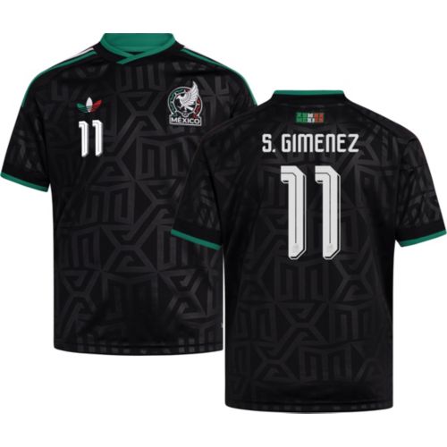  MEXICO代表ブラック メンズSサイズ adidas Youth Mexico Hirving Lozano #22 2026 Third Replica Jersey