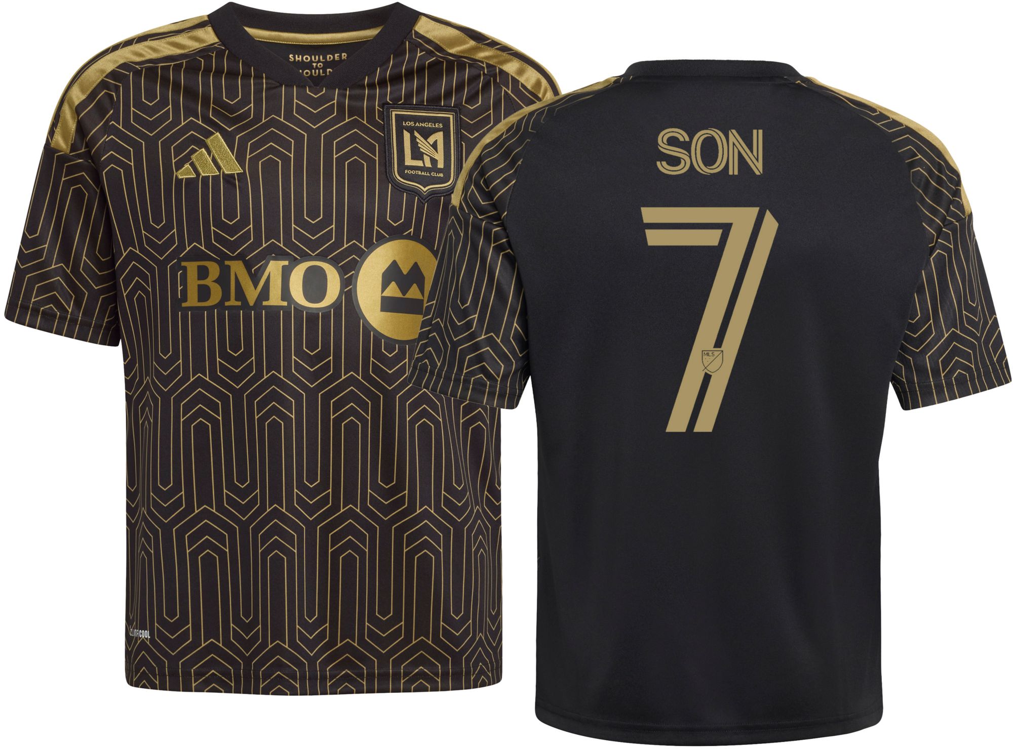 adidas Youth Los Angeles FC Son Heung-min #7 2026 Secondary Replica '2026 Primary Kit' Jersey