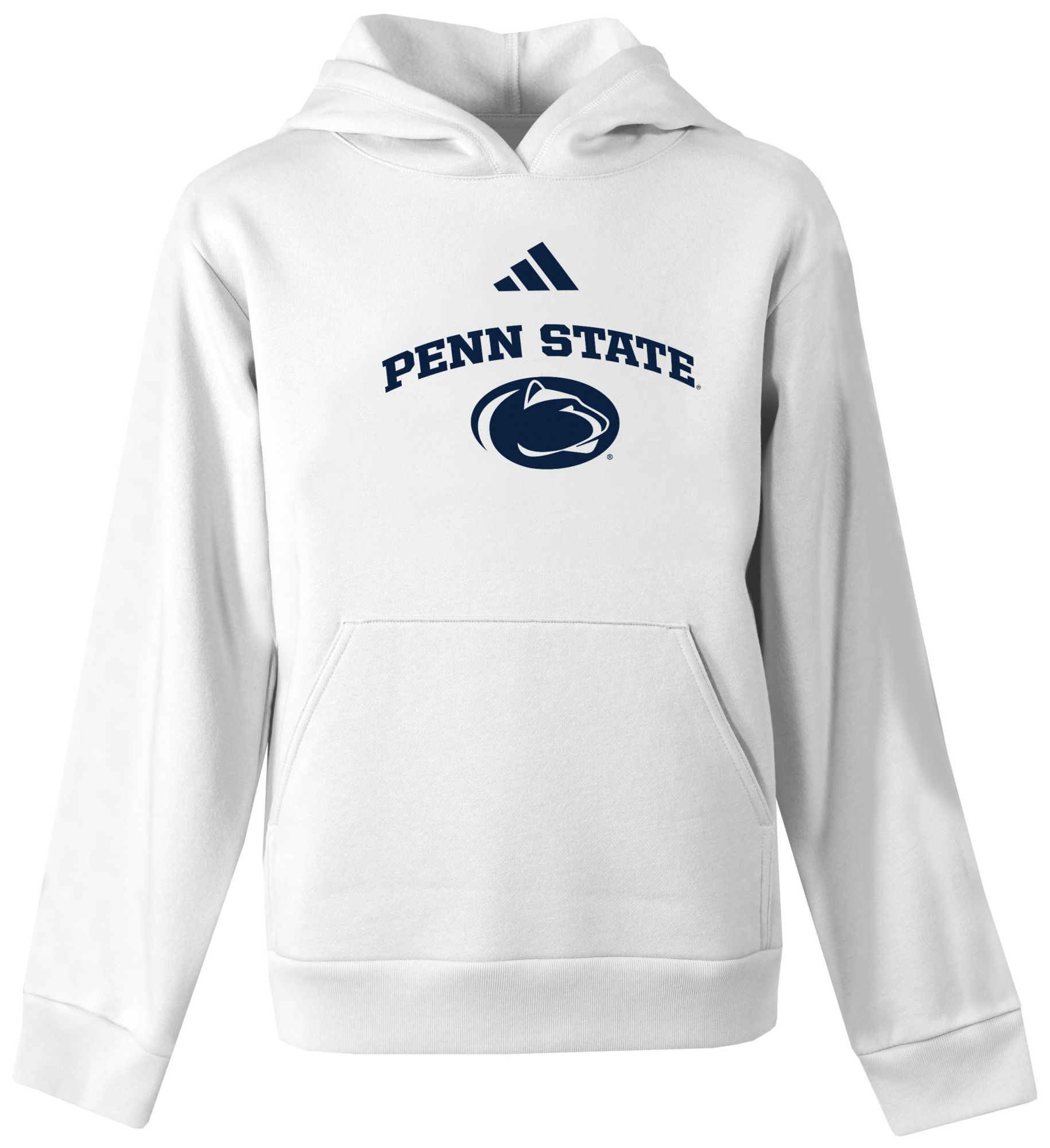 adidas Youth Penn State Nittany Lions White Sideline Hoodie
