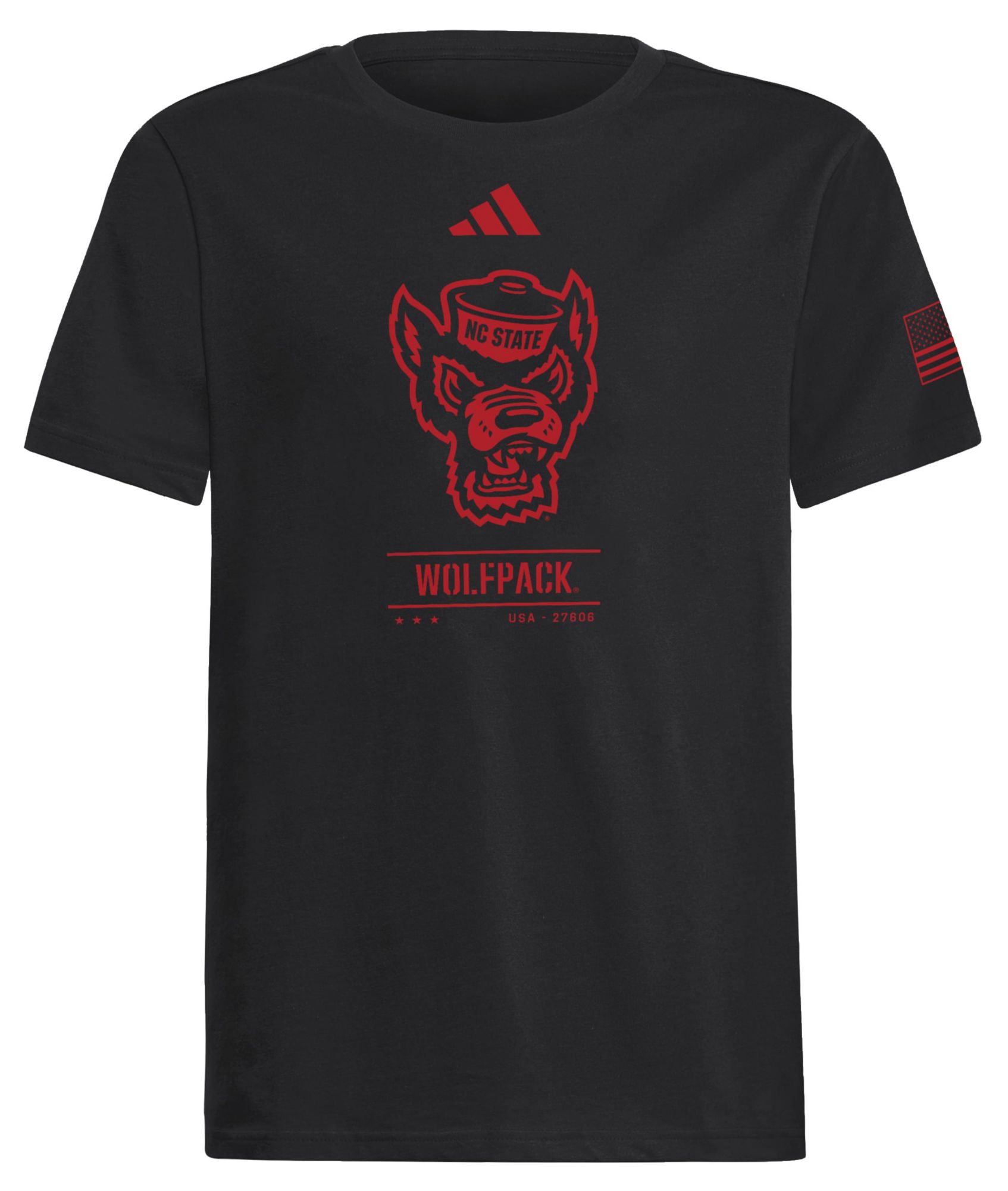 adidas Youth NC State Wolfpack Sideline T-Shirt