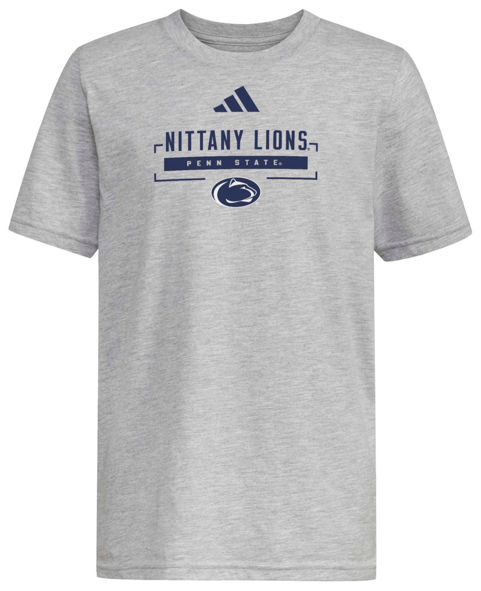 adidas Youth Penn State Nittany Lions Gray Sideline T-Shirt