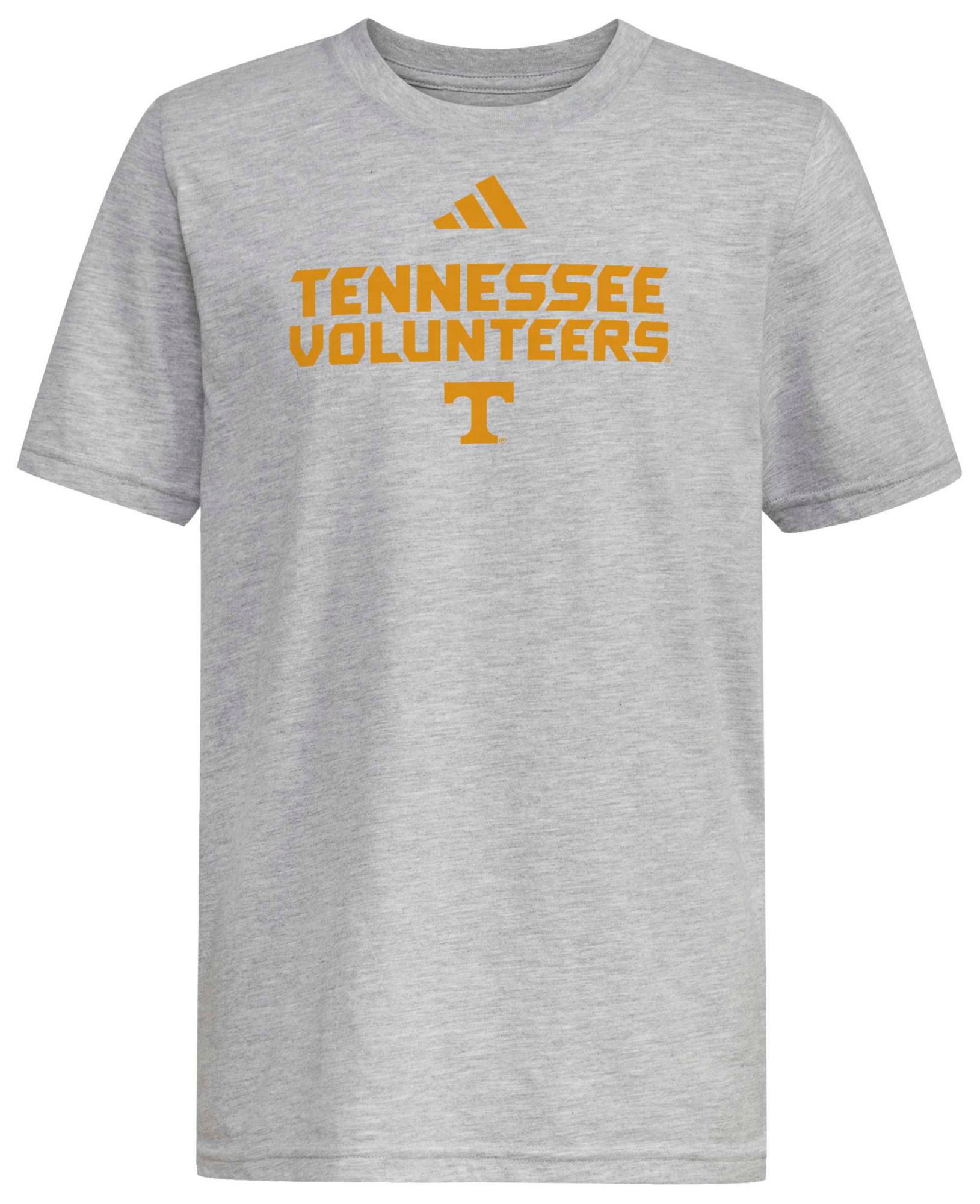 adidas Youth Tennessee Volunteers Gray Sideline T-Shirt
