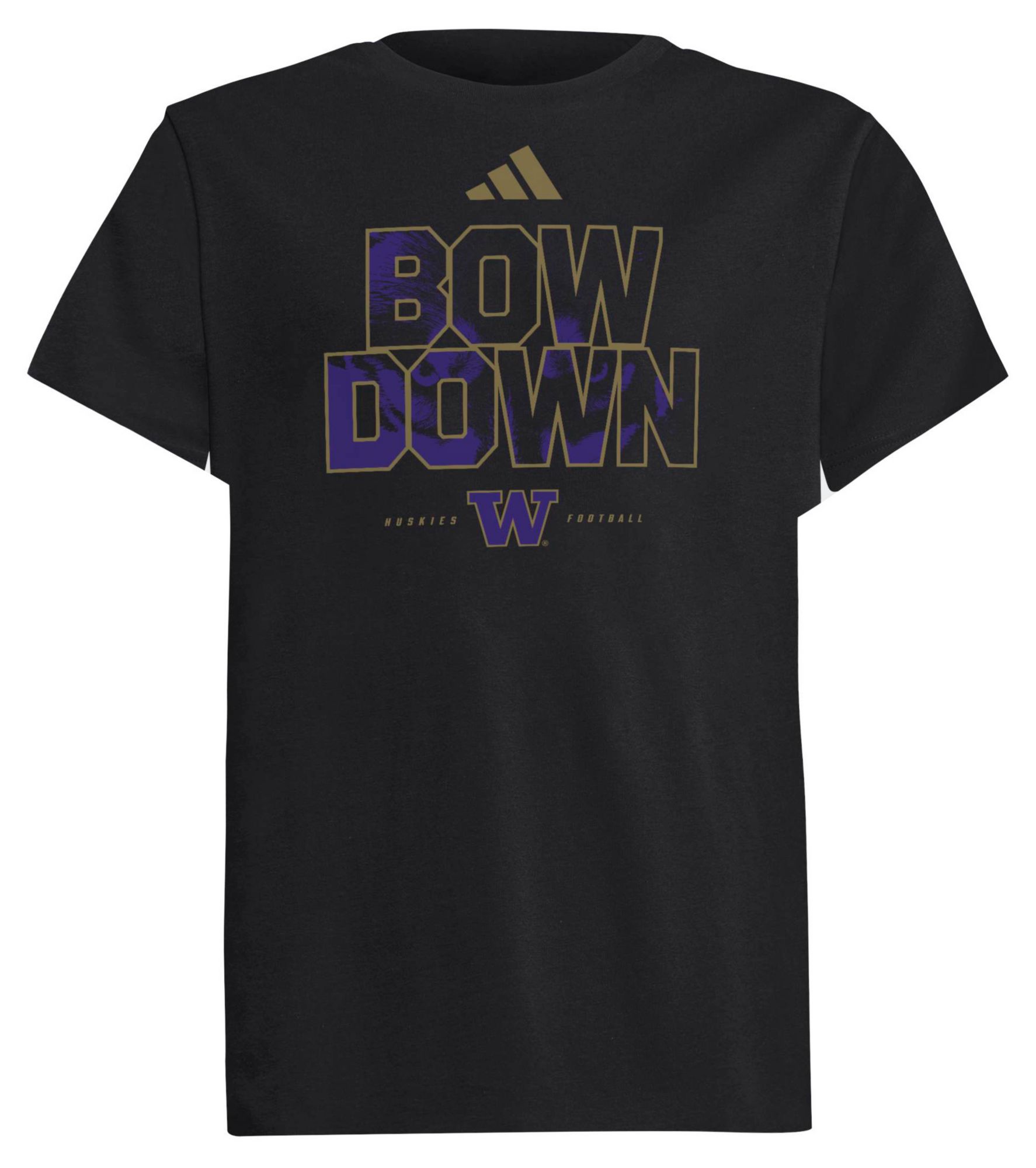 adidas Youth Washington Huskies Sideline T-Shirt