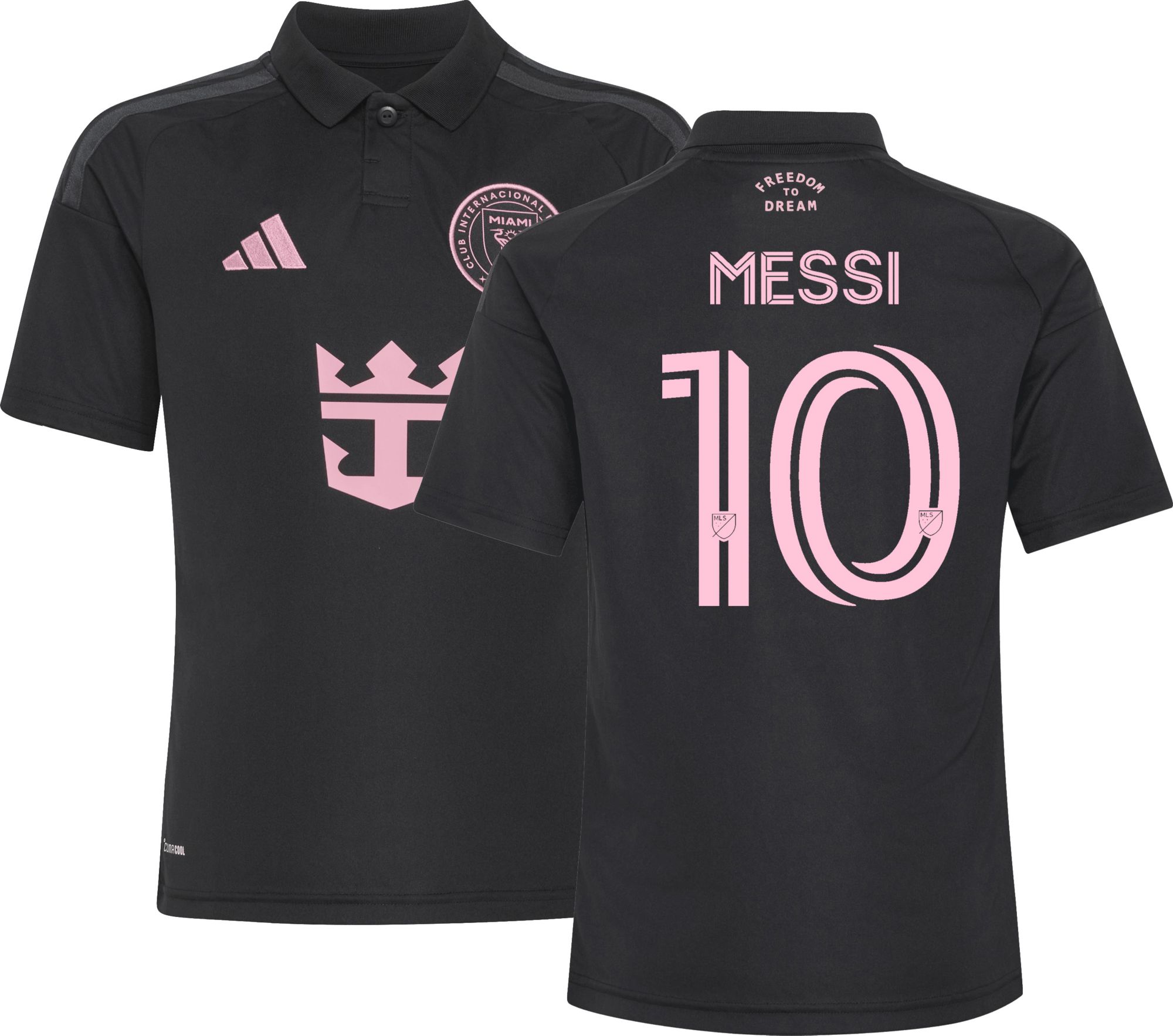 adidas Youth Inter Miami CF Lionel Messi 2026 Secondary Replica Jersey