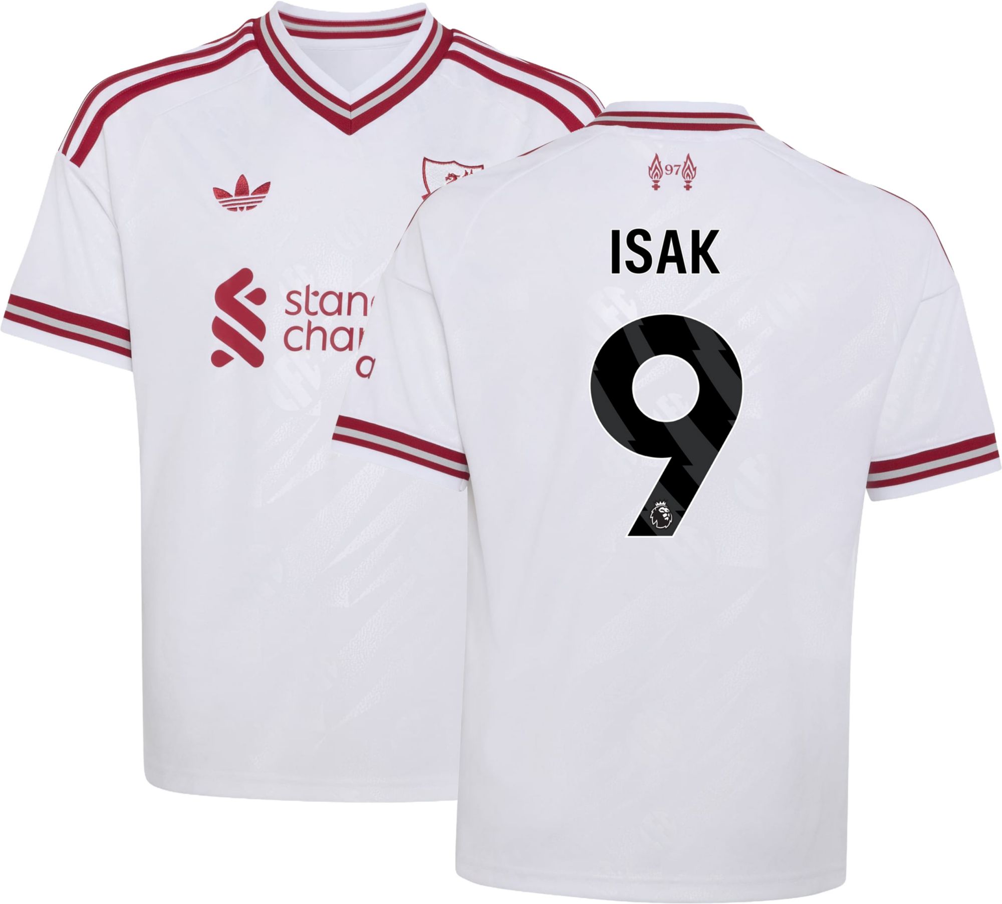 adidas Youth Liverpool Alexander Isak 2026 Away Replica Jersey