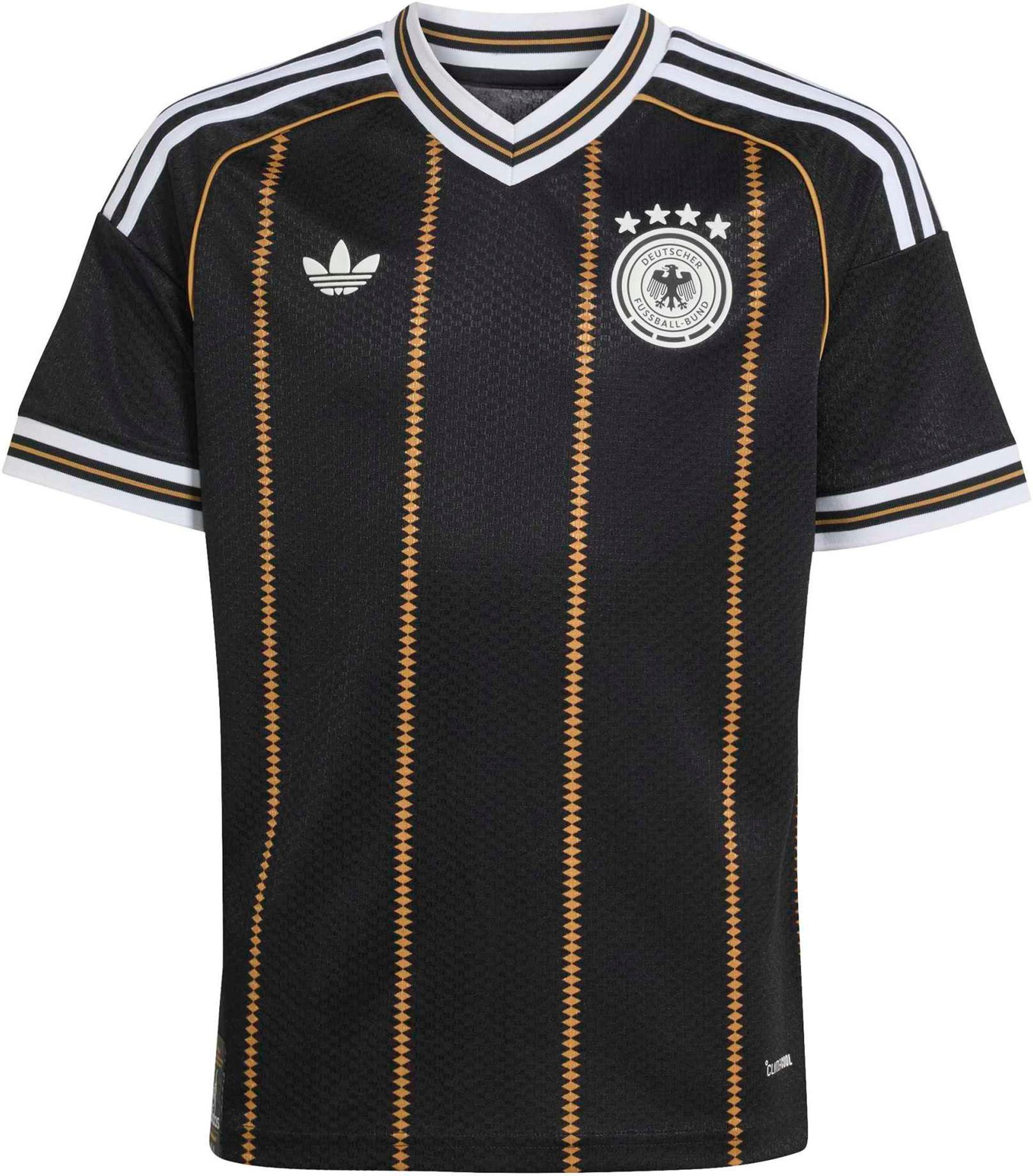 adidas Youth Germany 2026 Third Replica Jersey, Medium, Black