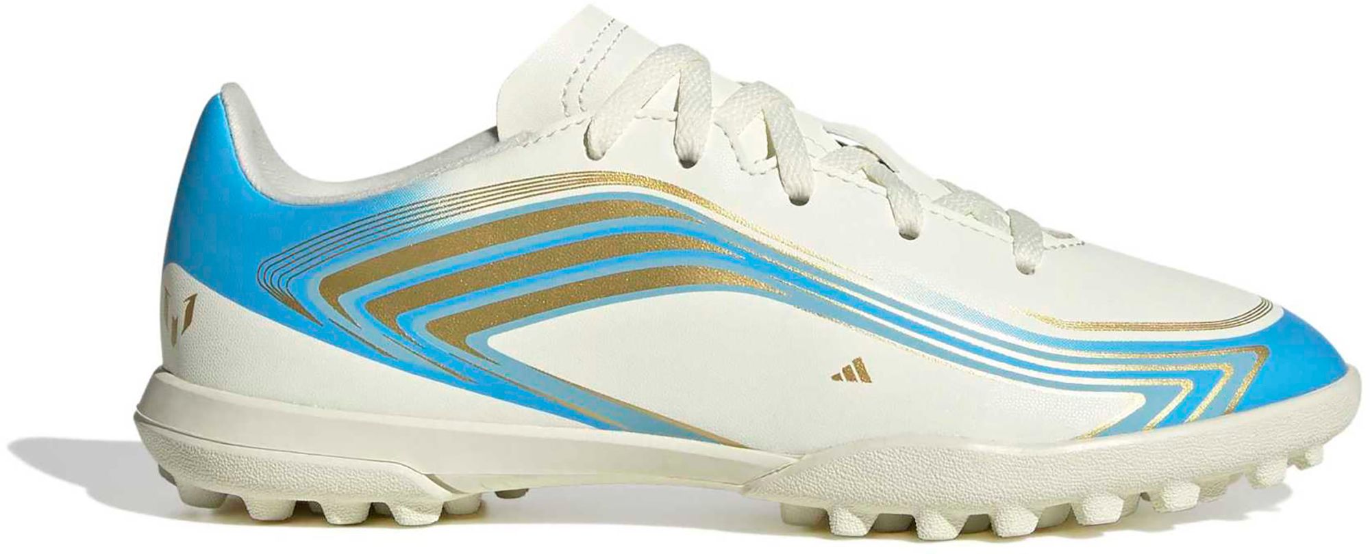 adidas Kids' F50 Messi Club Turf Soccer Cleats