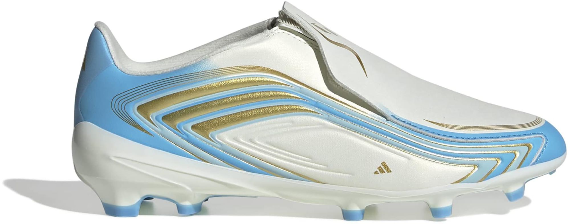 adidas Kids' F50 Messi League Laceless FG Soccer Cleats