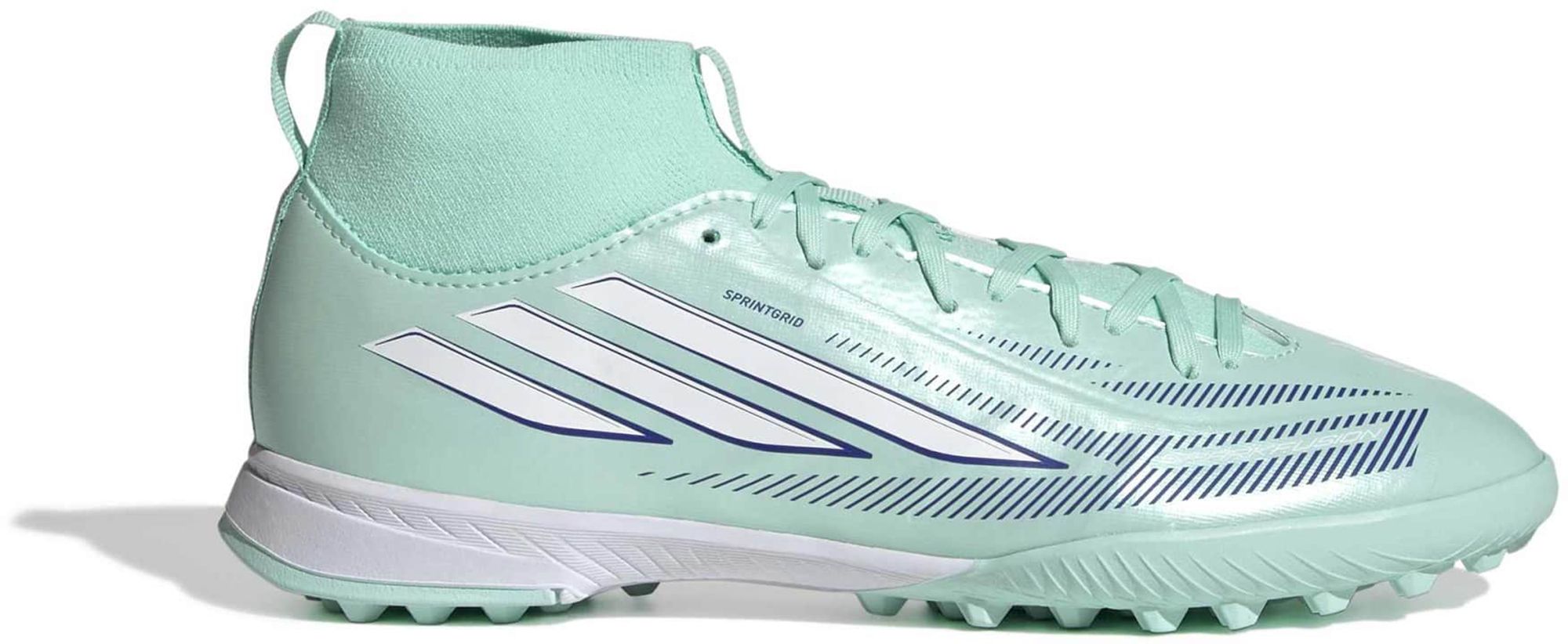 adidas Kids' F50 Sparkfusion League Mid Turf Soccer Cleats