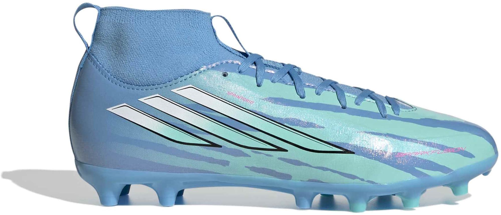 adidas Kids' F50 Sparkfusion League Trinity Rodman Mid FG Soccer Cleats