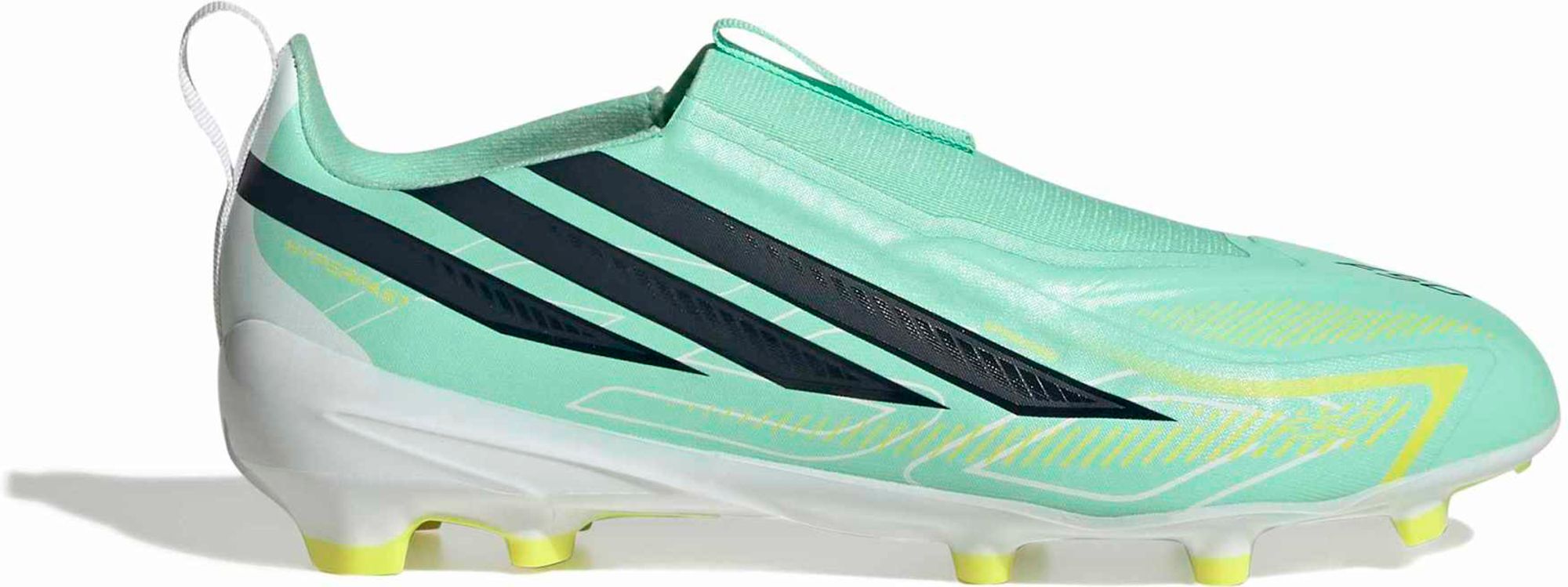 adidas Kids' F50 Hyperfast League Laceless FG Soccer Cleats