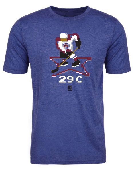 ALLCITY Adult Denver Blue 16-Bit Mack T-Shirt