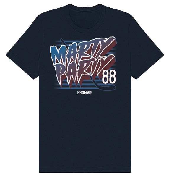 ALLCITY Adult Denver Navy Marty Party T-Shirt