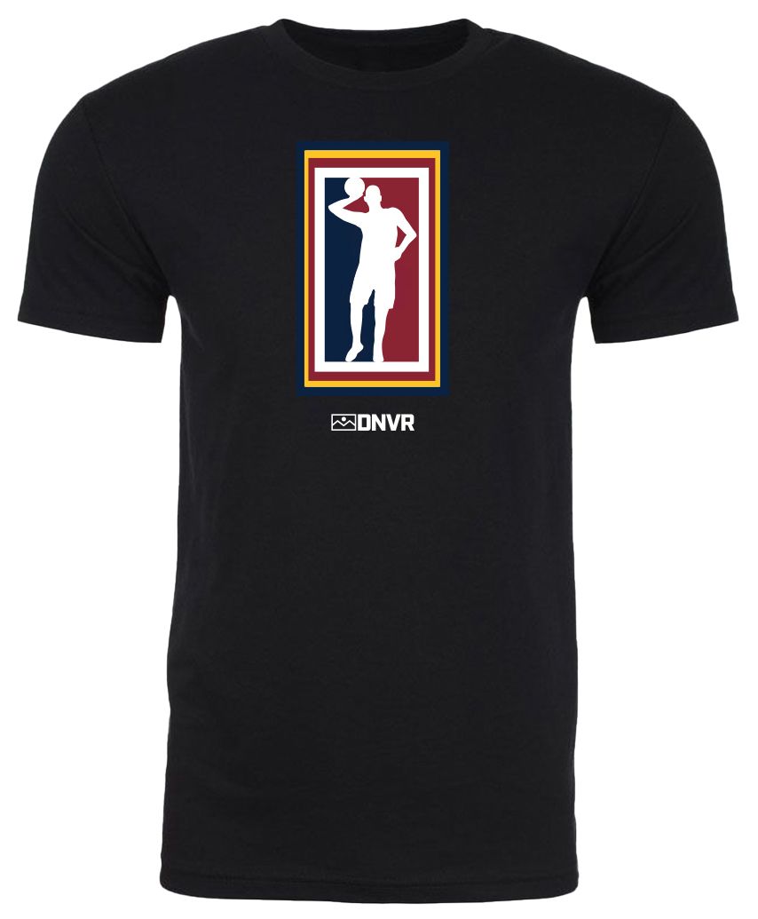 ALLCITY Adult Denver Black DNBA T-Shirt