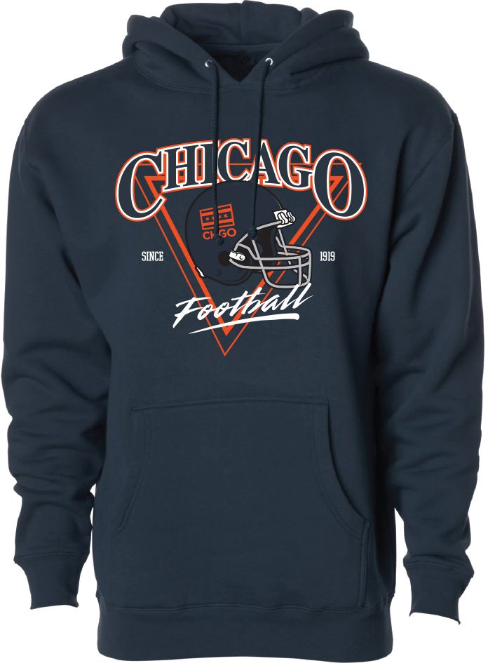 ALLCITY Adult Chicago Helmet Hoodie