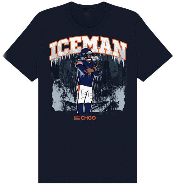 ALLCITY Adult Chicago Caleb Williams Iceman T-Shirt