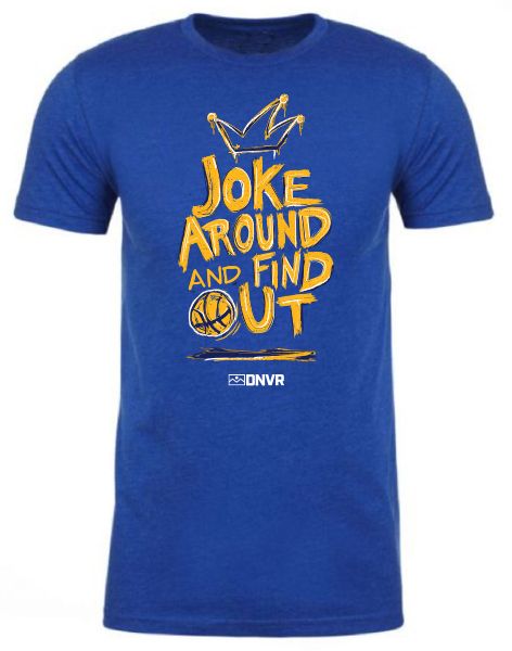 ALLCITY Adult Denver Blue Joke Around T-Shirt
