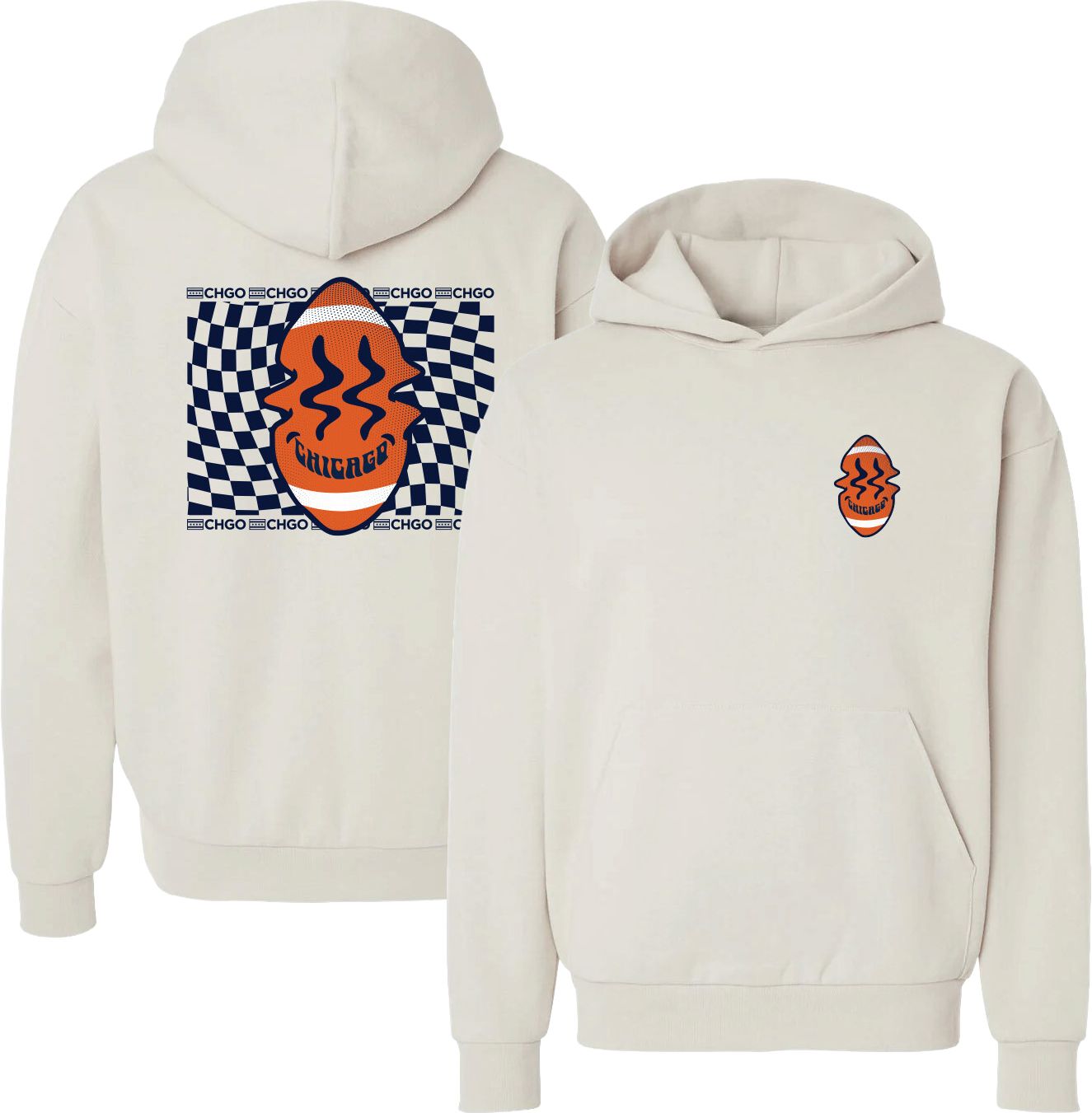 ALLCITY Adult Chicago Happy Ball Hoodie