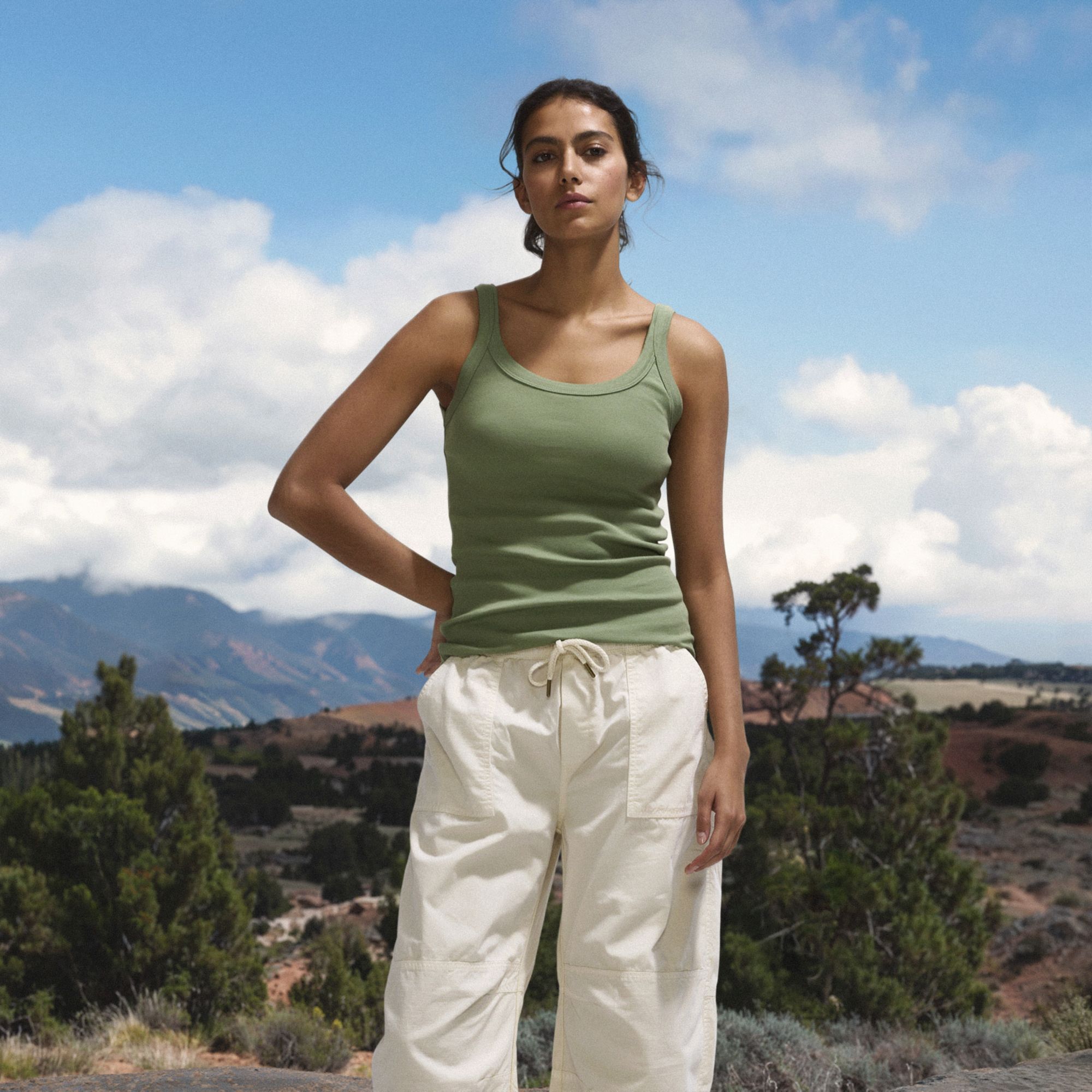 Alpine Design Women's Peak Tank - Green