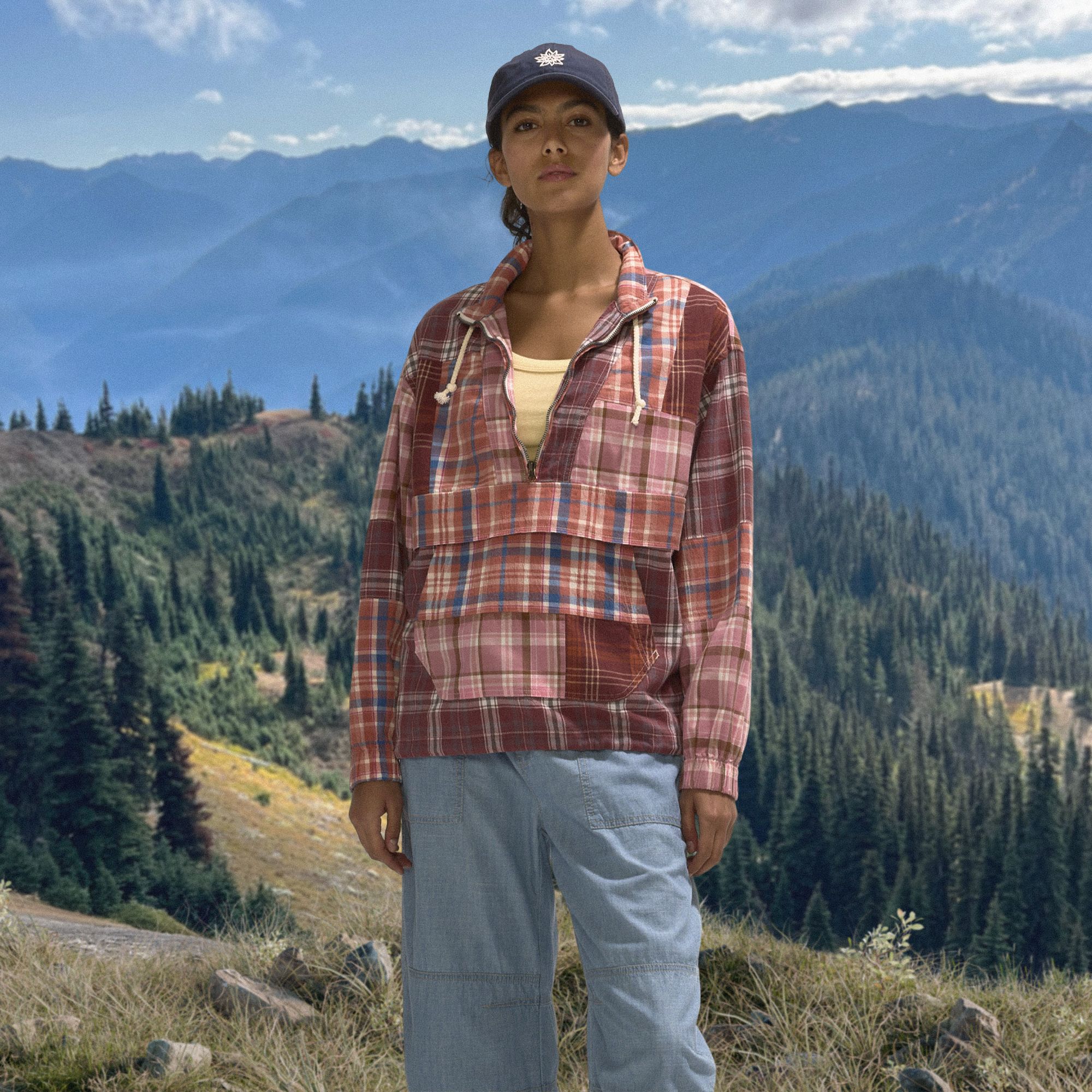 Alpine Design Women's Patchwork Anorak