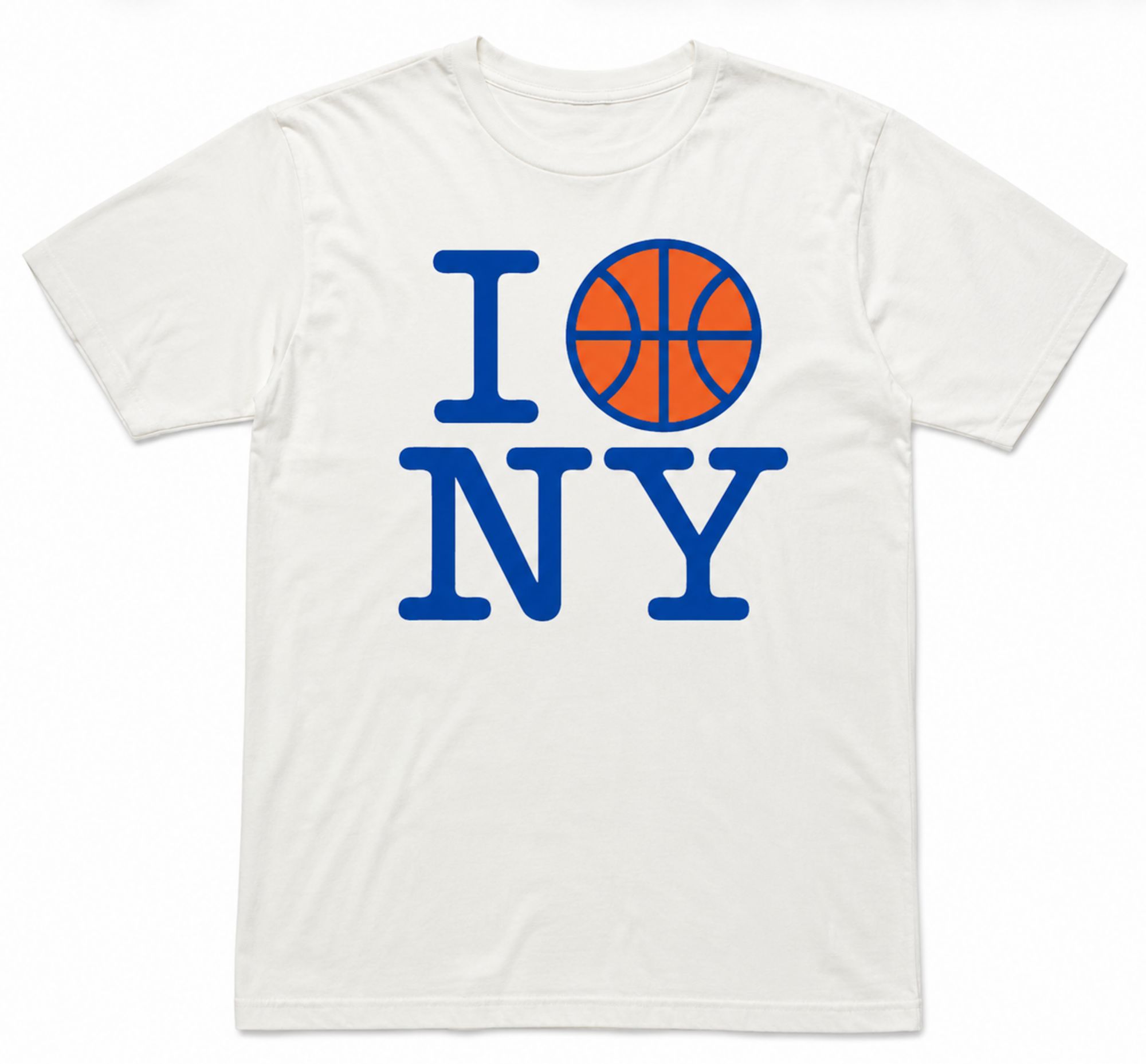 American Needle Adult New York White Basketball T-Shirt