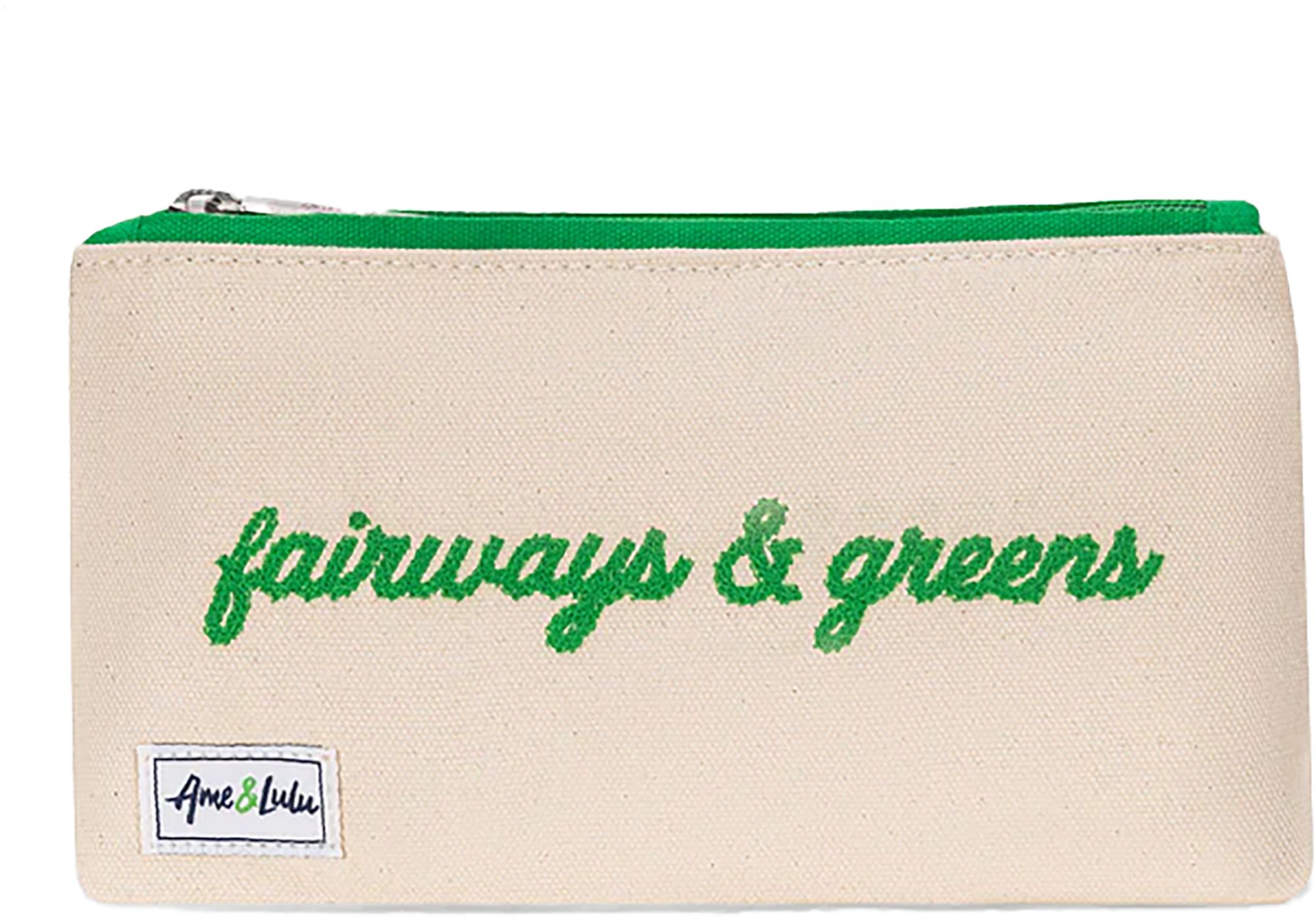 Ame and Lulu Women's Brush It Off Golf Cosmetic Case