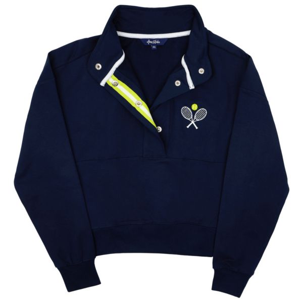 Ame and Lulu Women's Warm Up Tennis Pullover