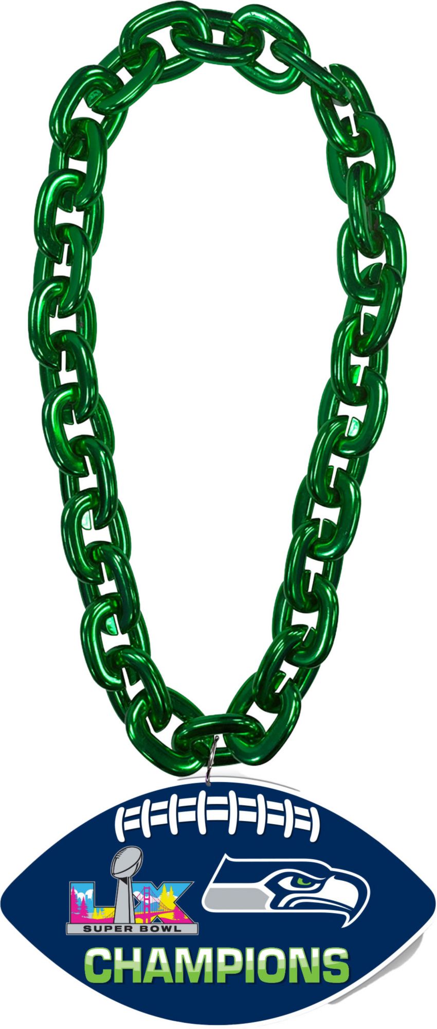 Aminco 2025-26 Super Bowl LX Champions Seattle Seahawks Fan Chain