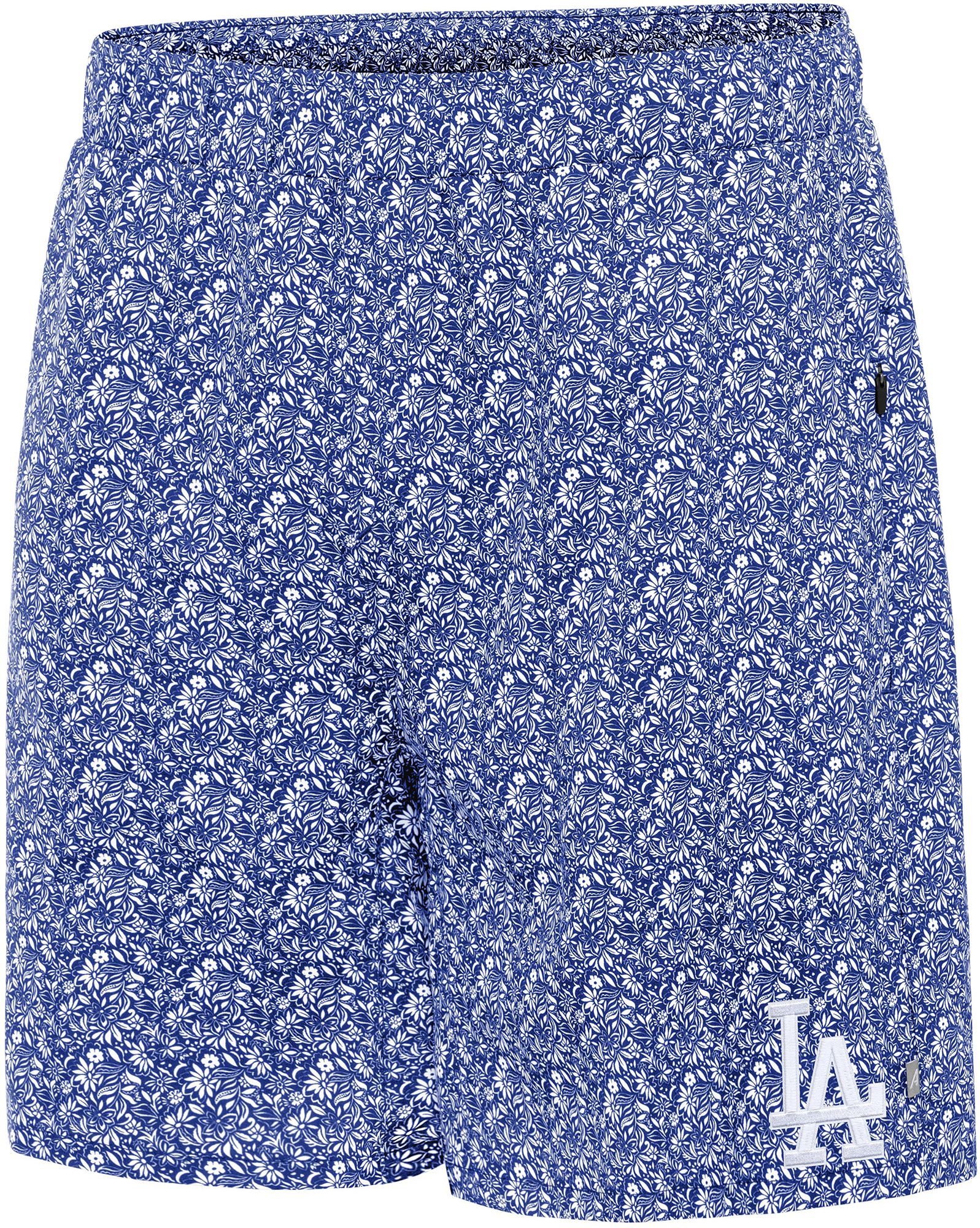 Antigua Men's Los Angeles Dodgers Royal Lianthus Shorts