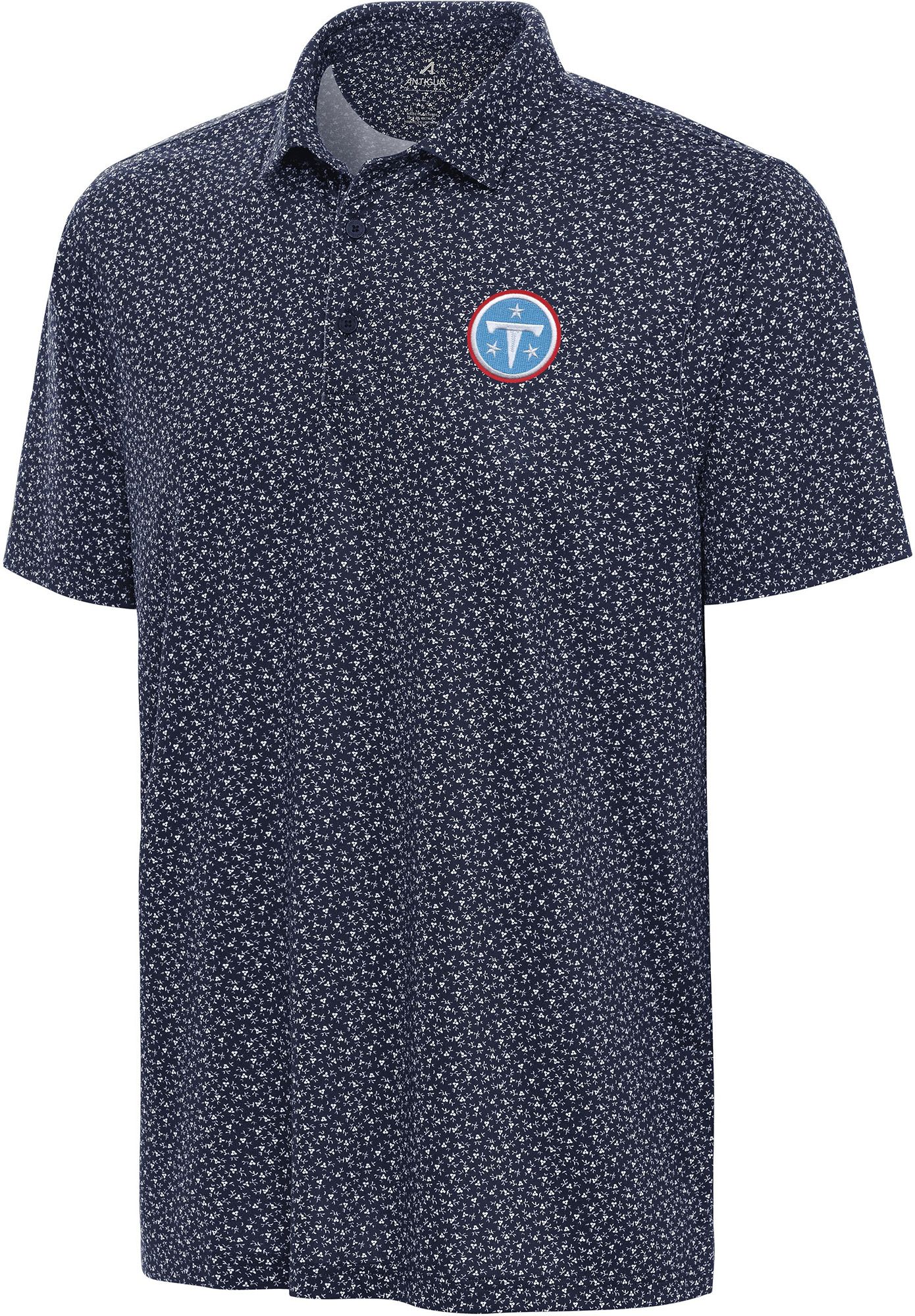 Antigua Men's Tennessee Titans Vigorous Polo