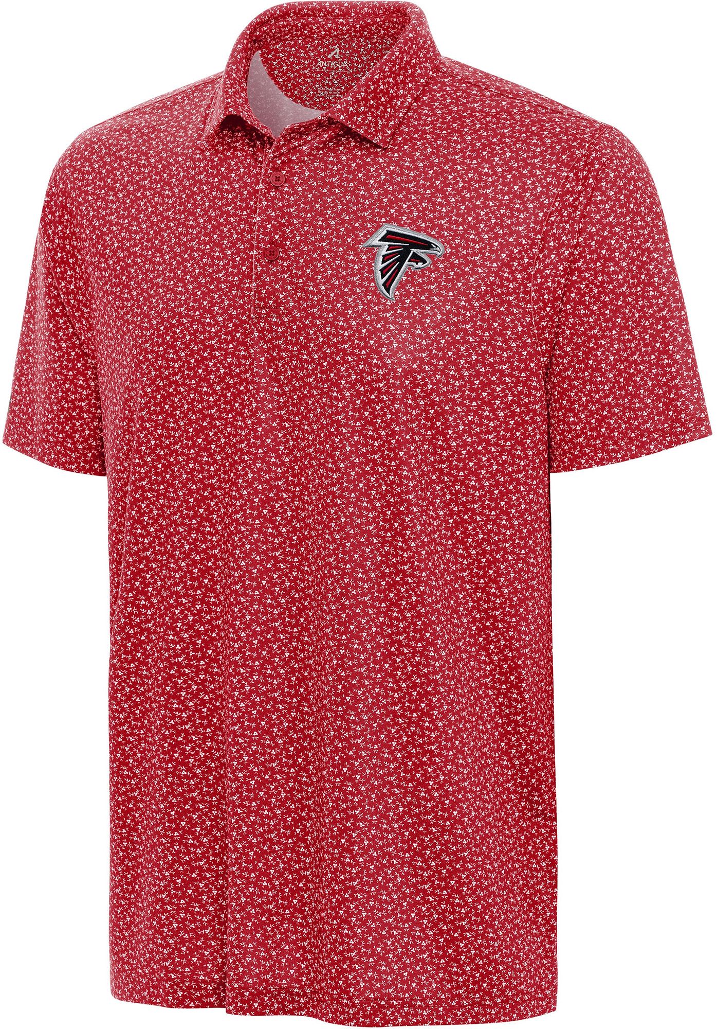 Antigua Men's Atlanta Falcons Vigorous Polo