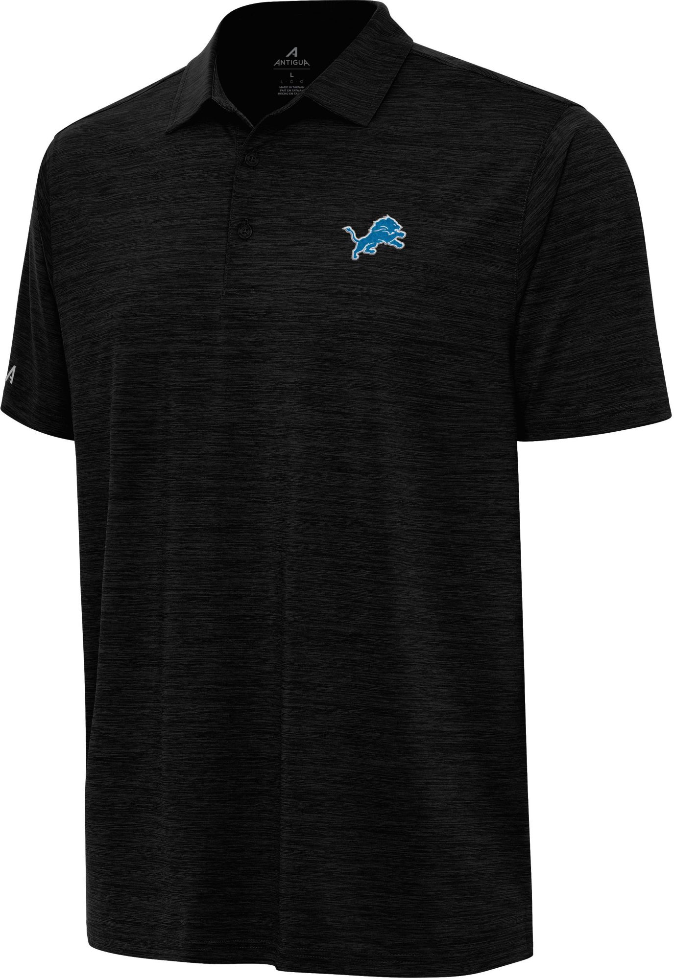 Antigua Men's Detroit Lions Layout Polo