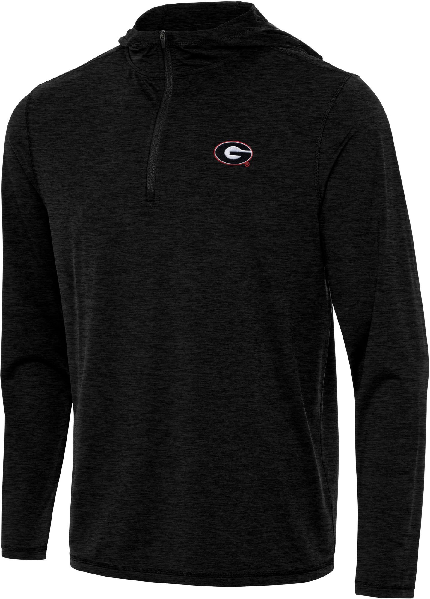 Antigua Men's Georgia Bulldogs Tidy Hood 1/4 Zip