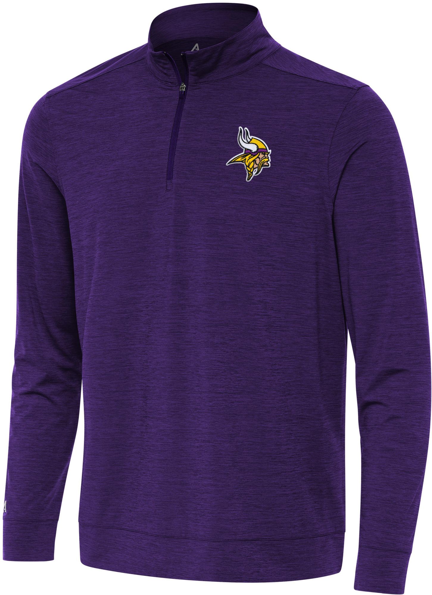 Antigua Men's Minnesota Vikings Bright 1/4 Zip Pullover