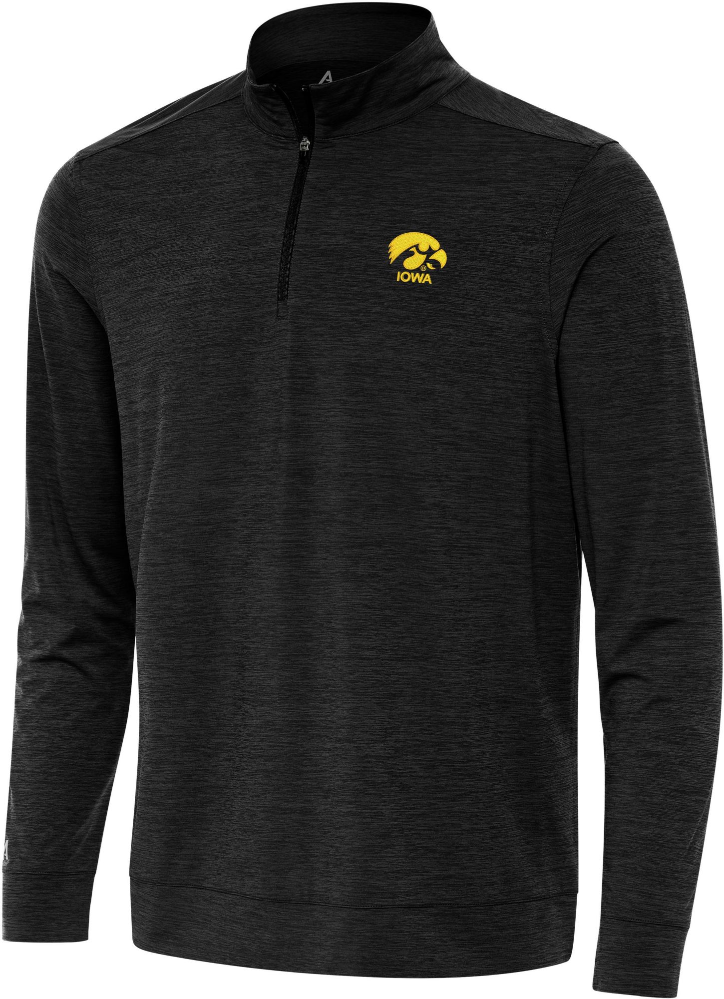 Antigua Men's Iowa Hawkeyes Bright Mock 1/4 Zip