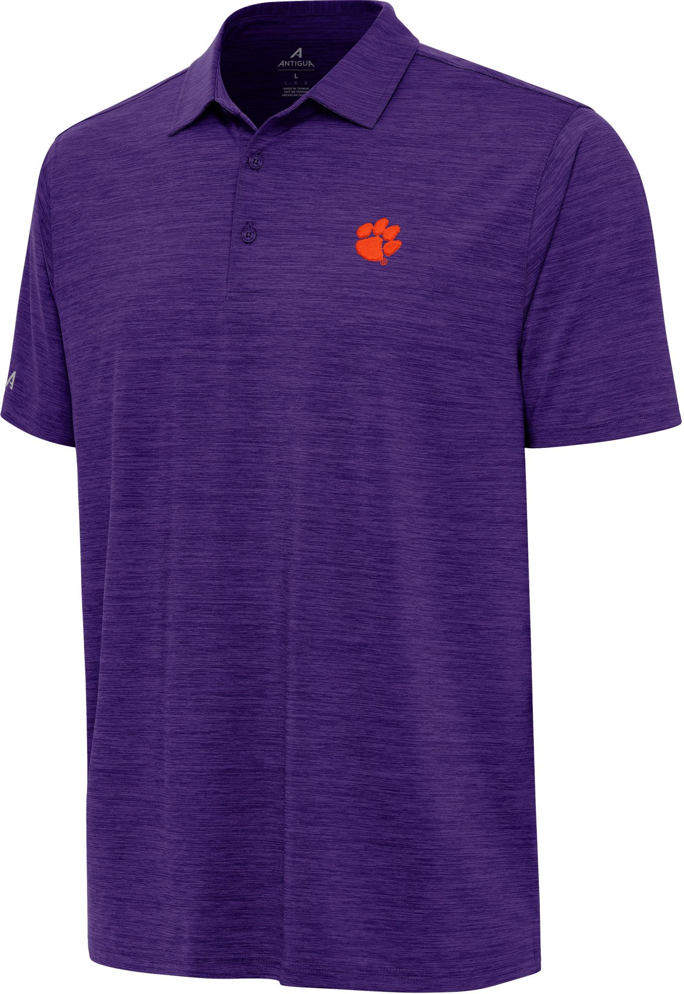 Antigua Men's Clemson Tigers Layout Polo